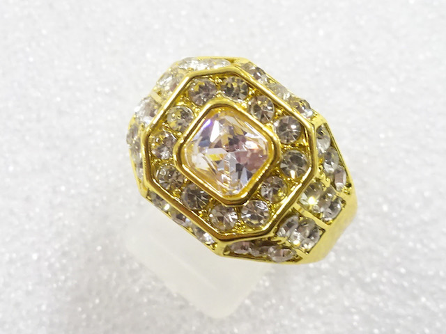 CRYSTAL FASHION RING / JP SIZE 28